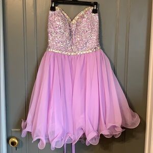 Lilac Homecoming dress!